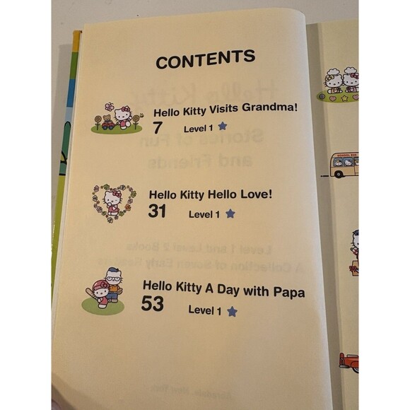 HELLO KITTY BOOK A COLLECTION OF EARLY READERS - STORIES OF FUN AND FRIENDS - Picture 9 of 16